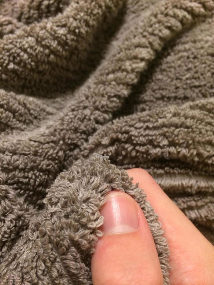 My Grandma Handed Me A Towel As A Gift And Said She Made It Herself