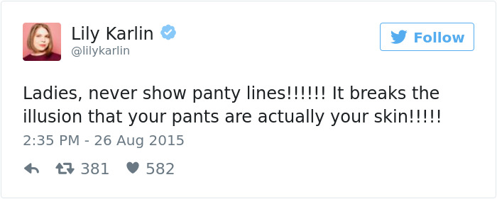 Tweets About Being A Woman