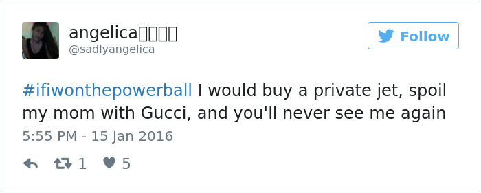 If I Won The Powerball