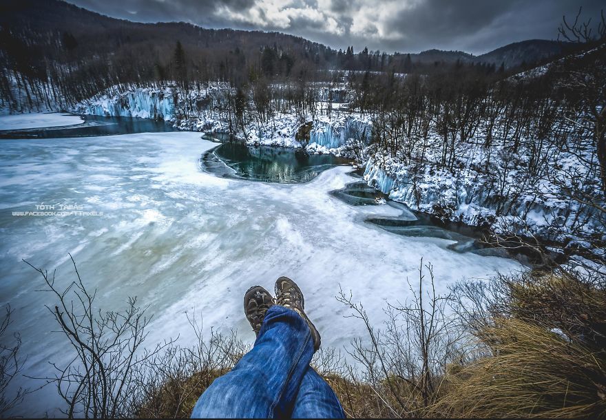 The Frozen World Of Thousand Waterfalls, Plitvice Lakes, Croatia