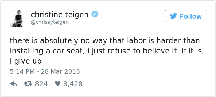 Christine Teigen Tweets