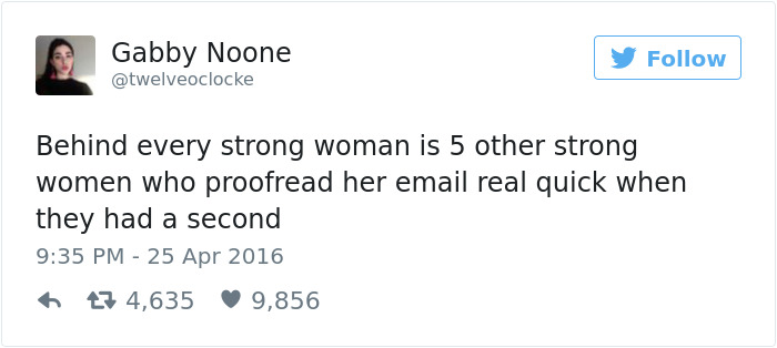 Tweets About Being A Woman