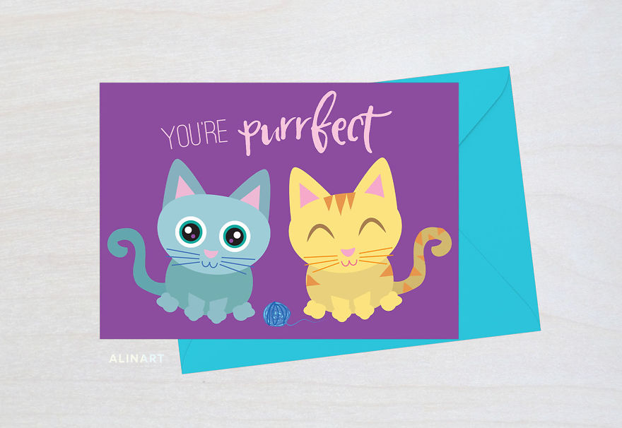 I Illustrated 20 Pun-tastic Animal Cards To Spread Love And Kindness