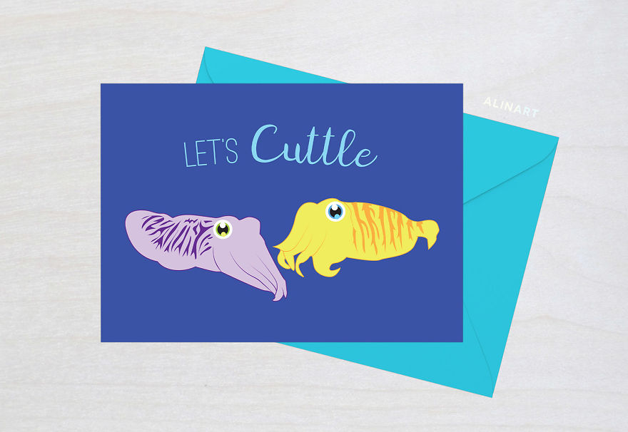 I Illustrated 20 Pun-tastic Animal Cards To Spread Love And Kindness