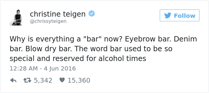 Christine Teigen Tweets