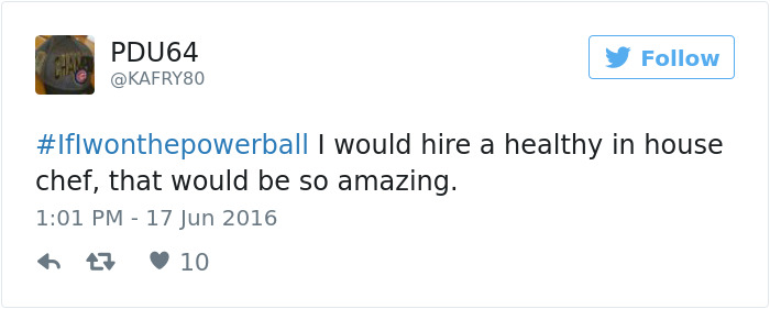 If I Won The Powerball