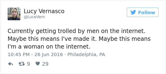 Tweets About Being A Woman