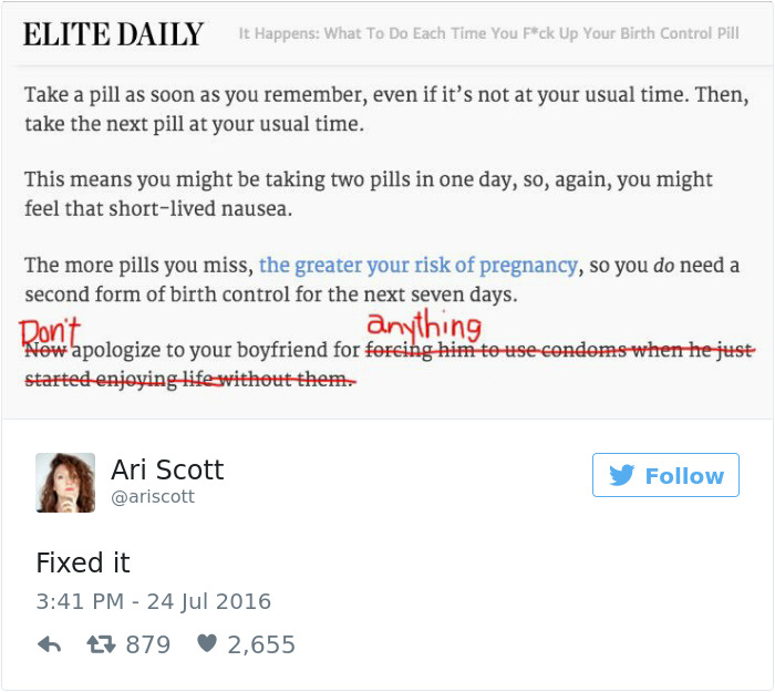 Tweets About Being A Woman