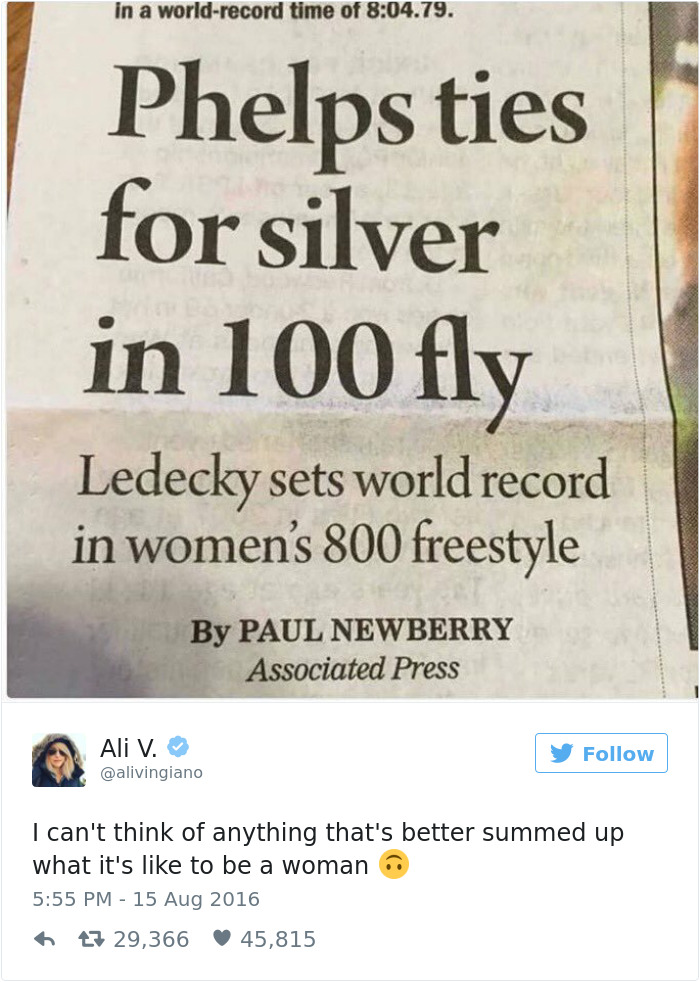 Tweets About Being A Woman