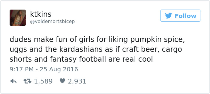 Tweets About Being A Woman