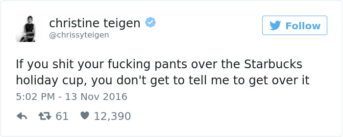Christine Teigen Tweets