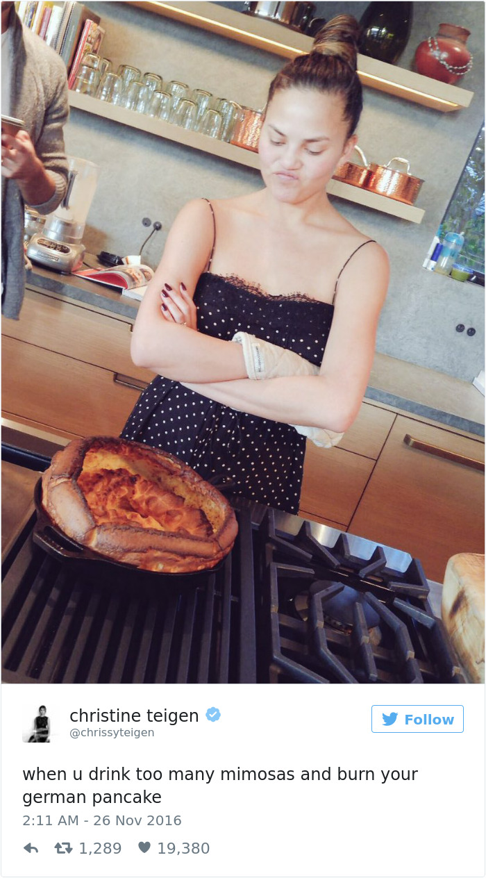 Christine Teigen Tweets