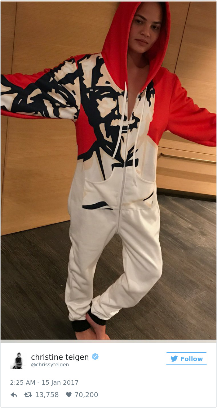 Christine Teigen Tweets