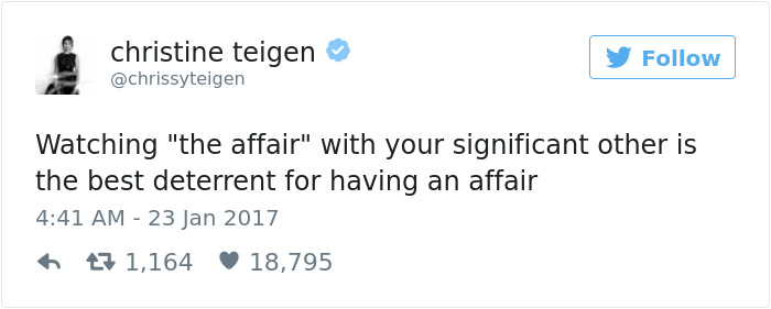 Christine Teigen Tweets