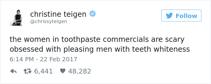 Christine Teigen Tweets