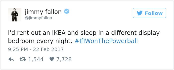 If I Won The Powerball