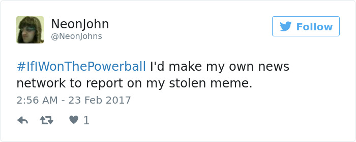 If I Won The Powerball