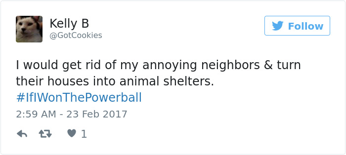 If I Won The Powerball