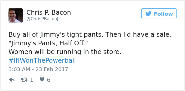 If I Won The Powerball