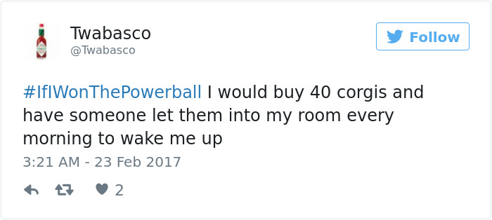 If I Won The Powerball