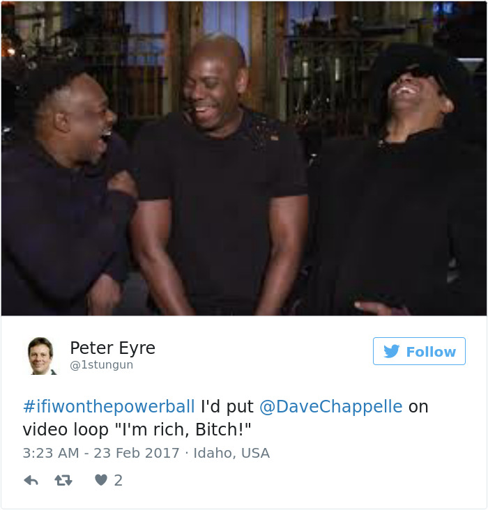 If I Won The Powerball