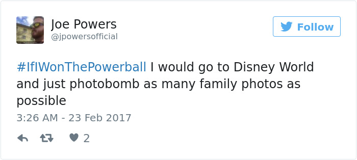 If I Won The Powerball