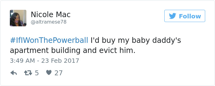 If I Won The Powerball