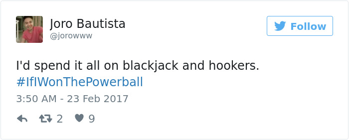 If I Won The Powerball