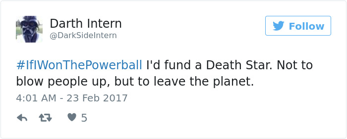 If I Won The Powerball