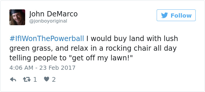 If I Won The Powerball