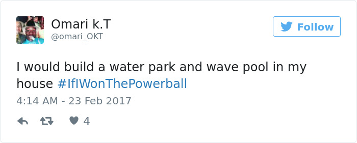 If I Won The Powerball