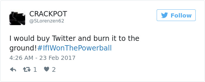 If I Won The Powerball