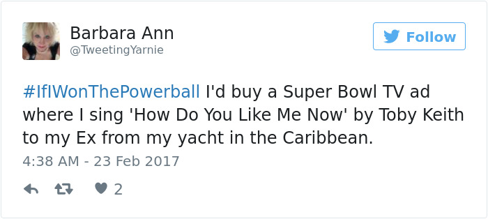 If I Won The Powerball