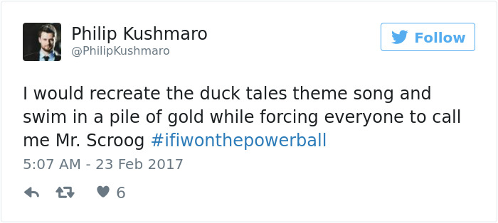 If I Won The Powerball