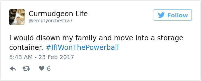 If I Won The Powerball