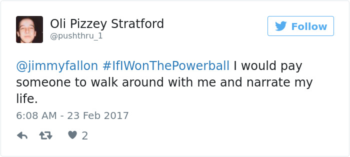 If I Won The Powerball