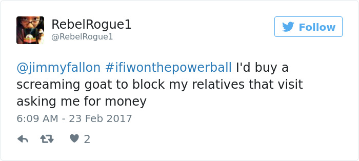 If I Won The Powerball