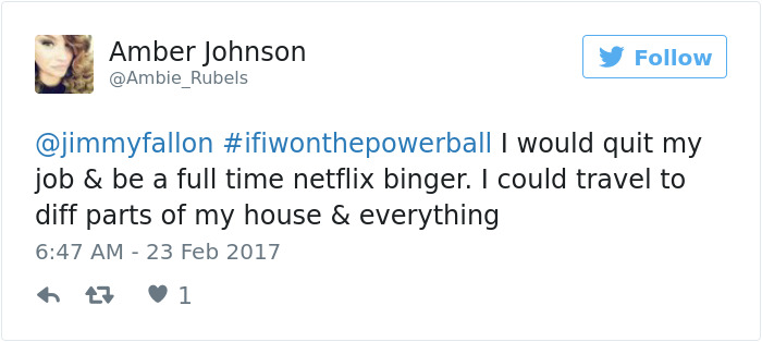 If I Won The Powerball