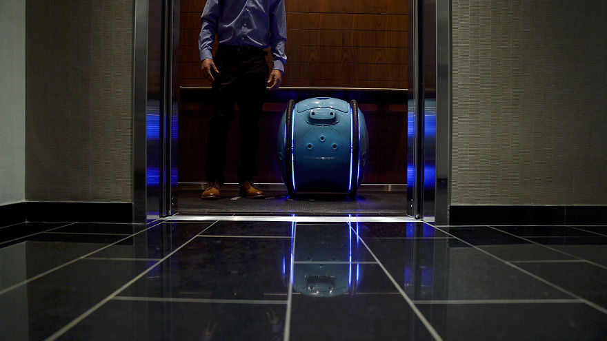 This Robot Follows You Around Carrying All Your Stuff This Robot Follows You Around Carrying All Your Stuff