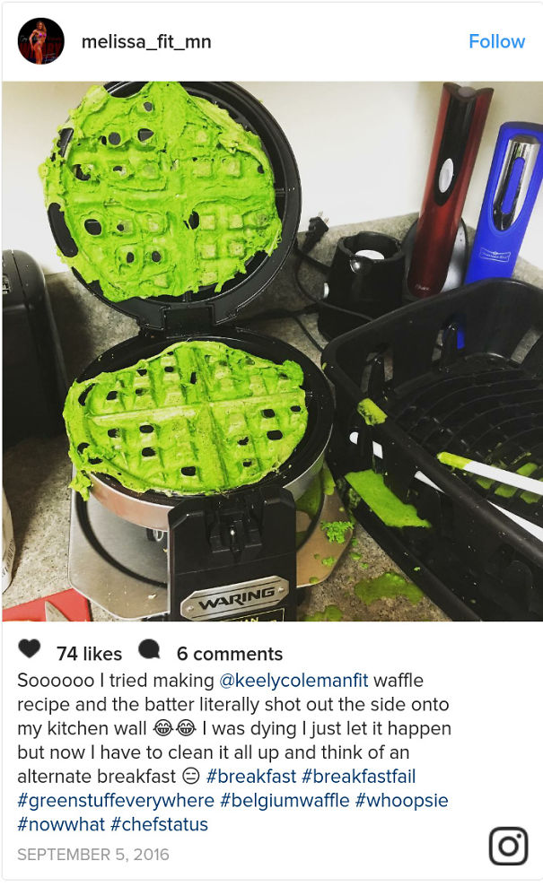 Green Waffles Explosion