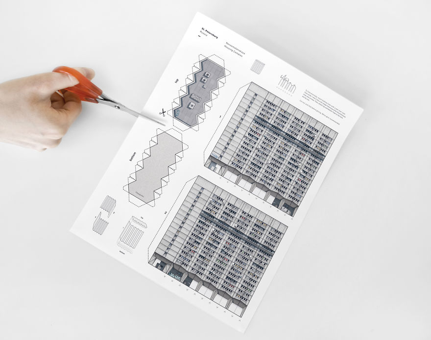 Brutal Charm Of Soviet Architecture That You Can Now Fold Out Of Paper Brutal Charm Of Soviet Architecture That You Can Now Fold Out Of Paper