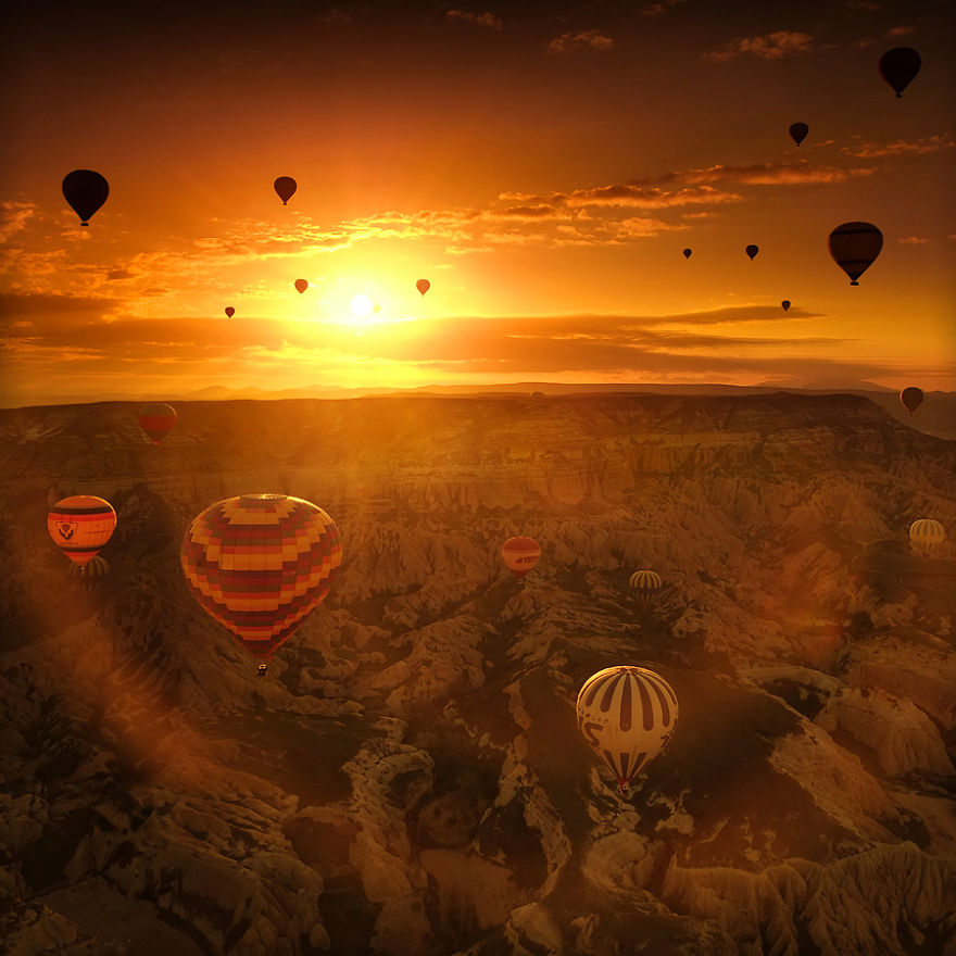 "staring At The Sun"