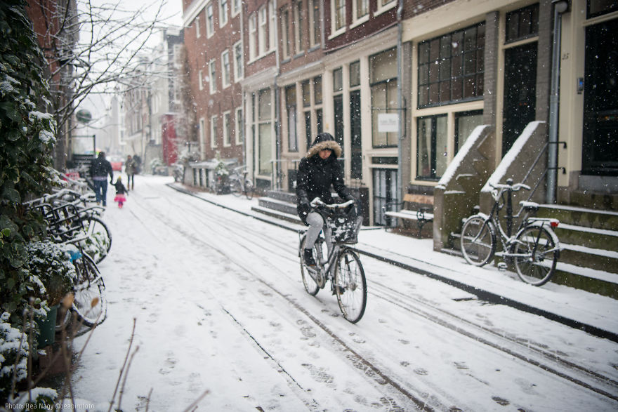 I Photographed Amsterdam Looking Like A Fairy Tale After A Snowfall