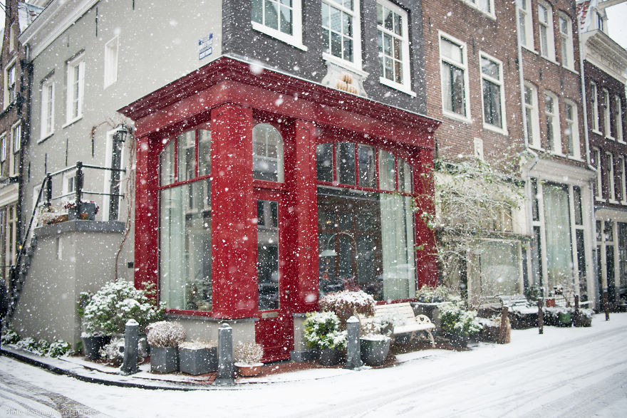 I Photographed Amsterdam Looking Like A Fairy Tale After A Snowfall I Photographed Amsterdam Looking Like A Fairy Tale After A Snowfall