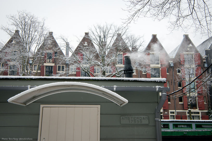 I Photographed Amsterdam Looking Like A Fairy Tale After A Snowfall