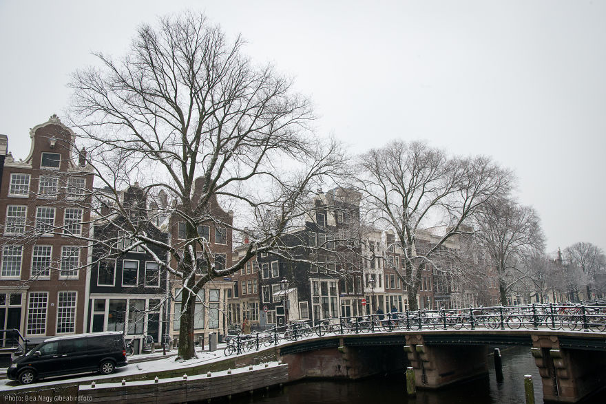 I Photographed Amsterdam Looking Like A Fairy Tale After A Snowfall I Photographed Amsterdam Looking Like A Fairy Tale After A Snowfall