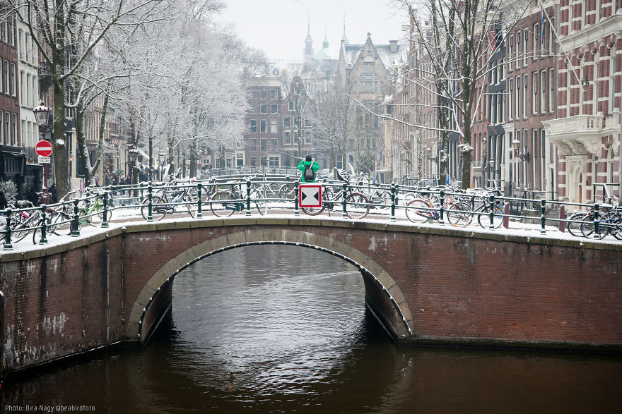 I Photographed Amsterdam Looking Like A Fairy Tale After A Snowfall I Photographed Amsterdam Looking Like A Fairy Tale After A Snowfall