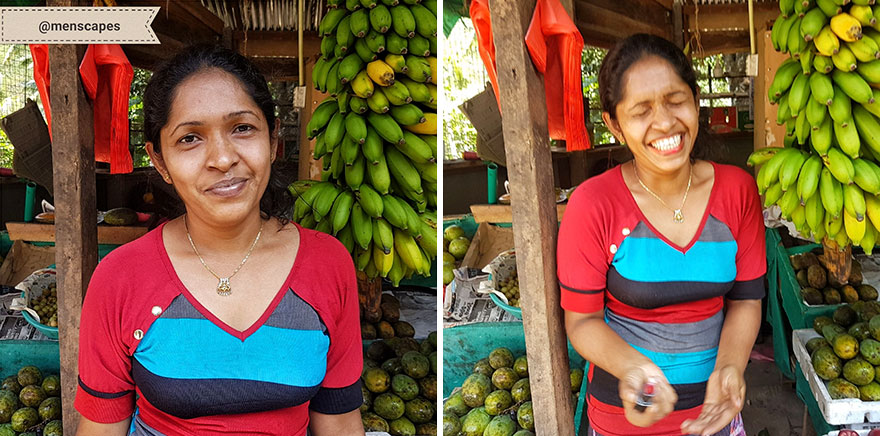 Before & After Photos Of Beautiful Women In Sri Lanka Were Gifted A Red Lipstick Before & After Photos Of Beautiful Women In Sri Lanka Were Gifted A Red Lipstick