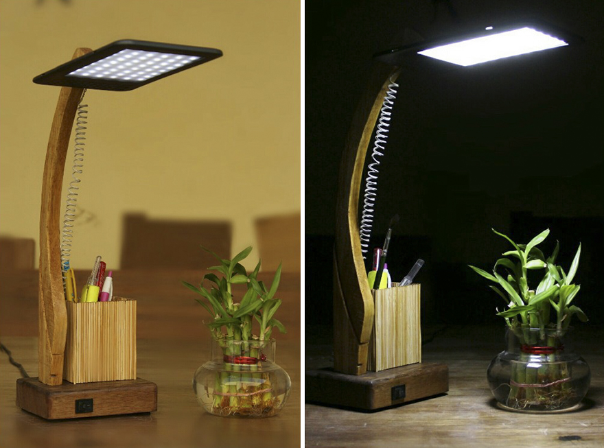 I Turned A Broken Kindle Into A Study Lamp