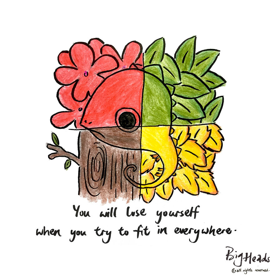 I Drew Cartoons Inspired By My Experience Dealing With Emotions And Stress Issues I Drew Cartoons Inspired By My Experience Dealing With Emotions And Stress Issues